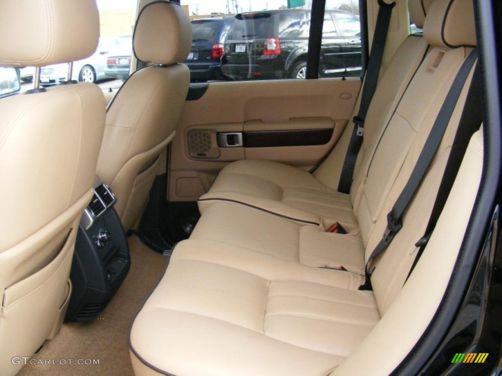 Sand Interior 2008 Land Rover Range Rover V8 HSE Photo #39123763