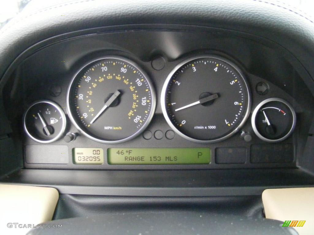 2008 Land Rover Range Rover V8 HSE Gauges Photo #39123855