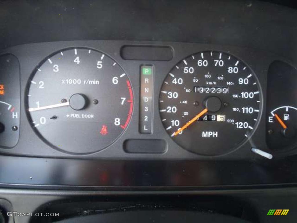 1999 Isuzu Rodeo S Gauges Photo #39124543