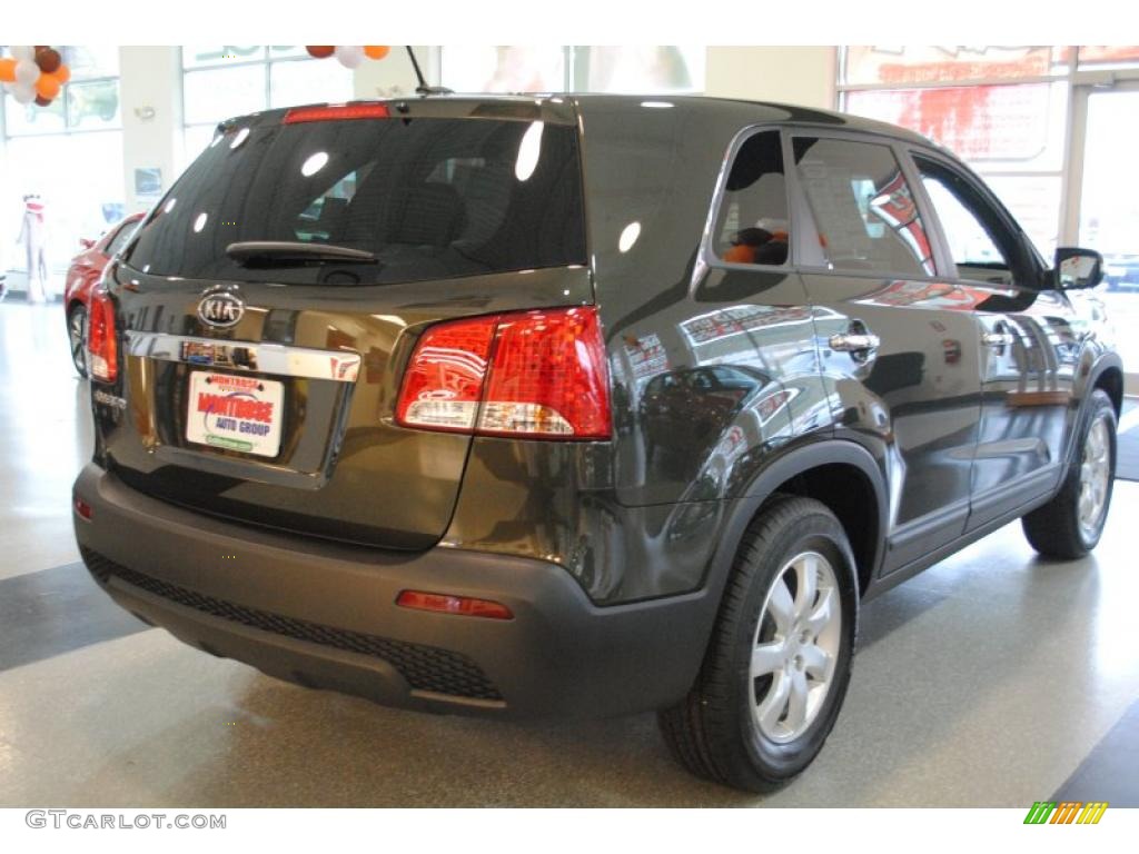 Tuscan Olive 2011 Kia Sorento LX Exterior Photo #39126235