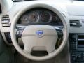 2005 Volvo XC90 Taupe Interior Steering Wheel Photo
