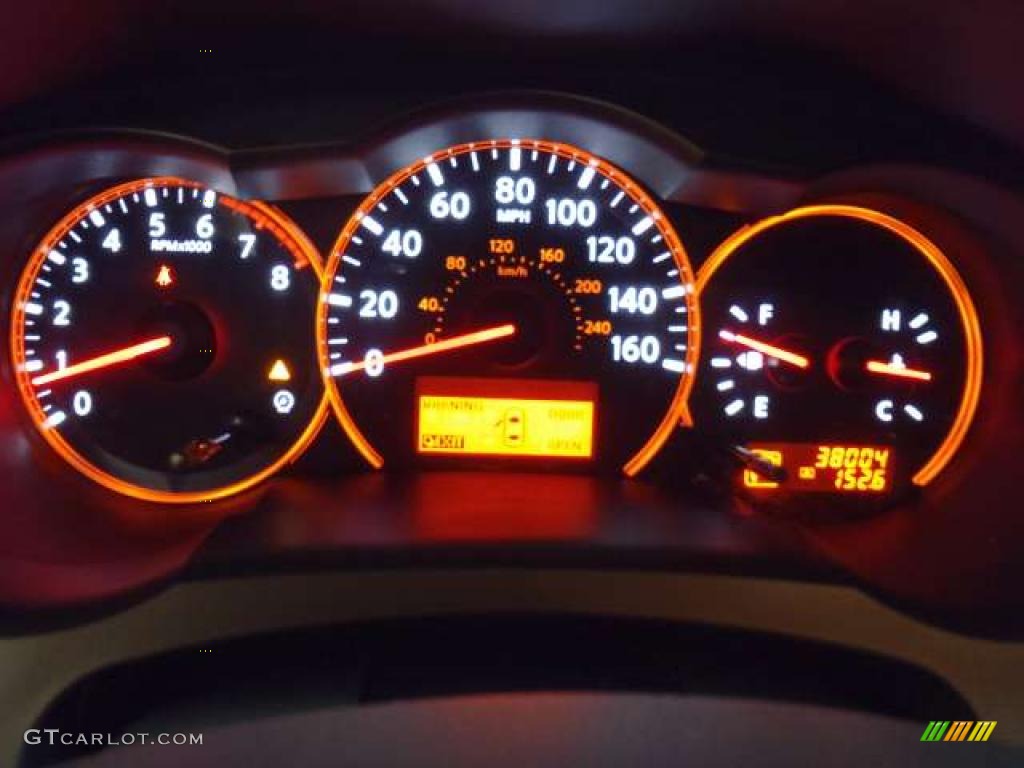2008 Nissan Altima 2.5 S Gauges Photo #39126723