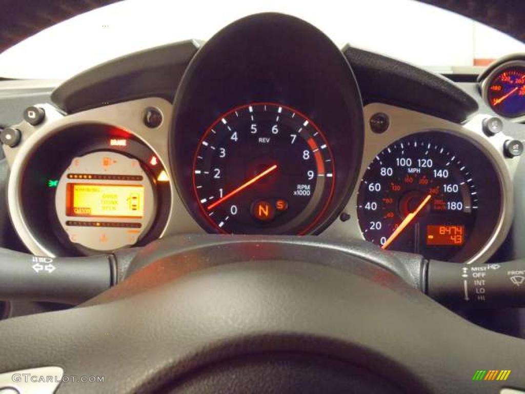 2009 Nissan 370Z Sport Touring Coupe Gauges Photo #39126995