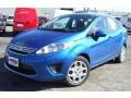 Blue Flame Metallic 2011 Ford Fiesta SE Sedan Exterior