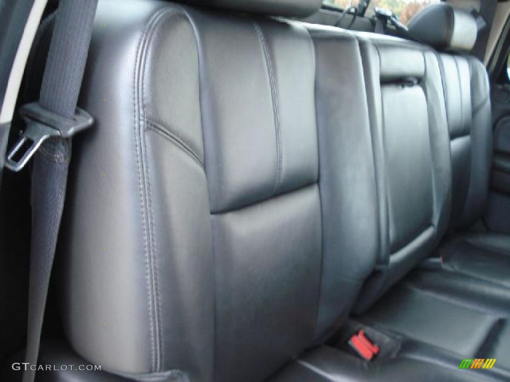 Ebony Black Interior 2007 GMC Sierra 1500 Denali Crew Cab 4WD Photo #39127407