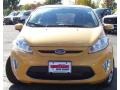 2011 Yellow Blaze Metallic Tri-Coat Ford Fiesta SES Hatchback  photo #9