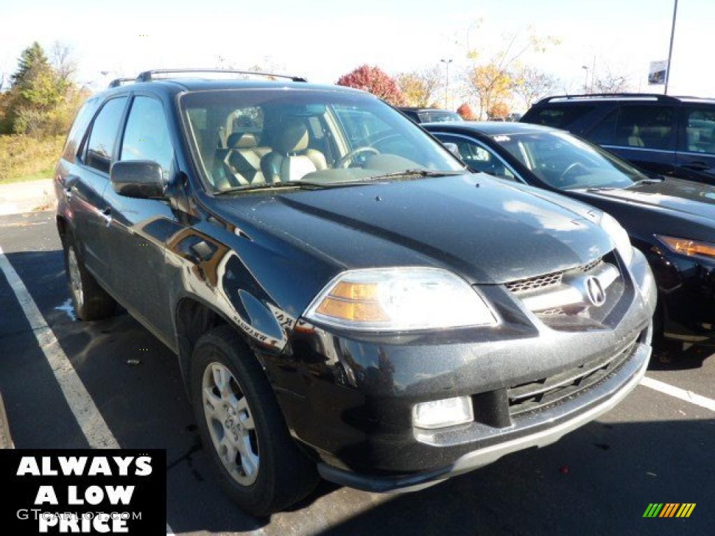 2005 MDX Touring - Nighthawk Black Pearl / Saddle photo #1