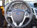 Charcoal Black/Blue Cloth Steering Wheel Photo for 2011 Ford Fiesta #39128063