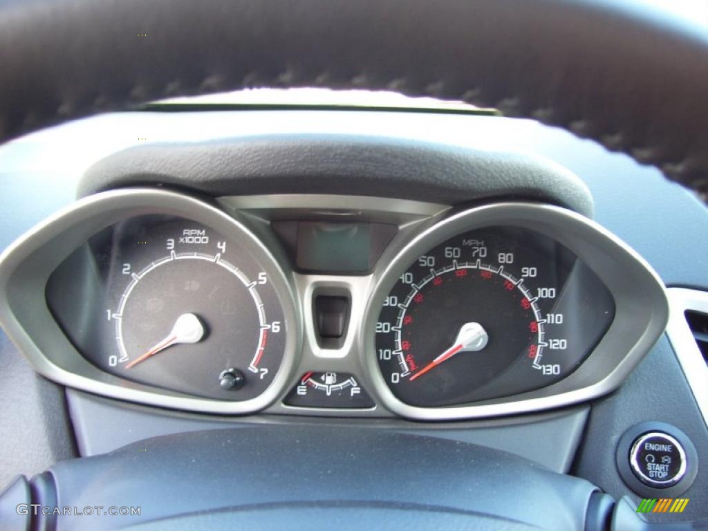 2011 Ford Fiesta SES Hatchback Gauges Photo #39128135