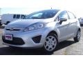 Ingot Silver Metallic 2011 Ford Fiesta SE Hatchback Exterior