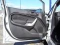 Charcoal Black/Blue Cloth Door Panel Photo for 2011 Ford Fiesta #39128495