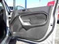 Charcoal Black/Blue Cloth Door Panel Photo for 2011 Ford Fiesta #39128511