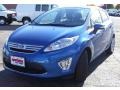 Blue Flame Metallic - Fiesta SEL Sedan Photo No. 2