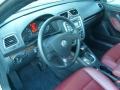 2009 Volkswagen Eos Premium Red Interior Prime Interior Photo