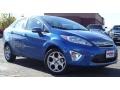  2011 Fiesta SEL Sedan Blue Flame Metallic