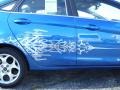 Blue Flame Metallic - Fiesta SEL Sedan Photo No. 12