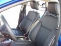 Charcoal Black Leather Interior Photo for 2011 Ford Fiesta #39129163