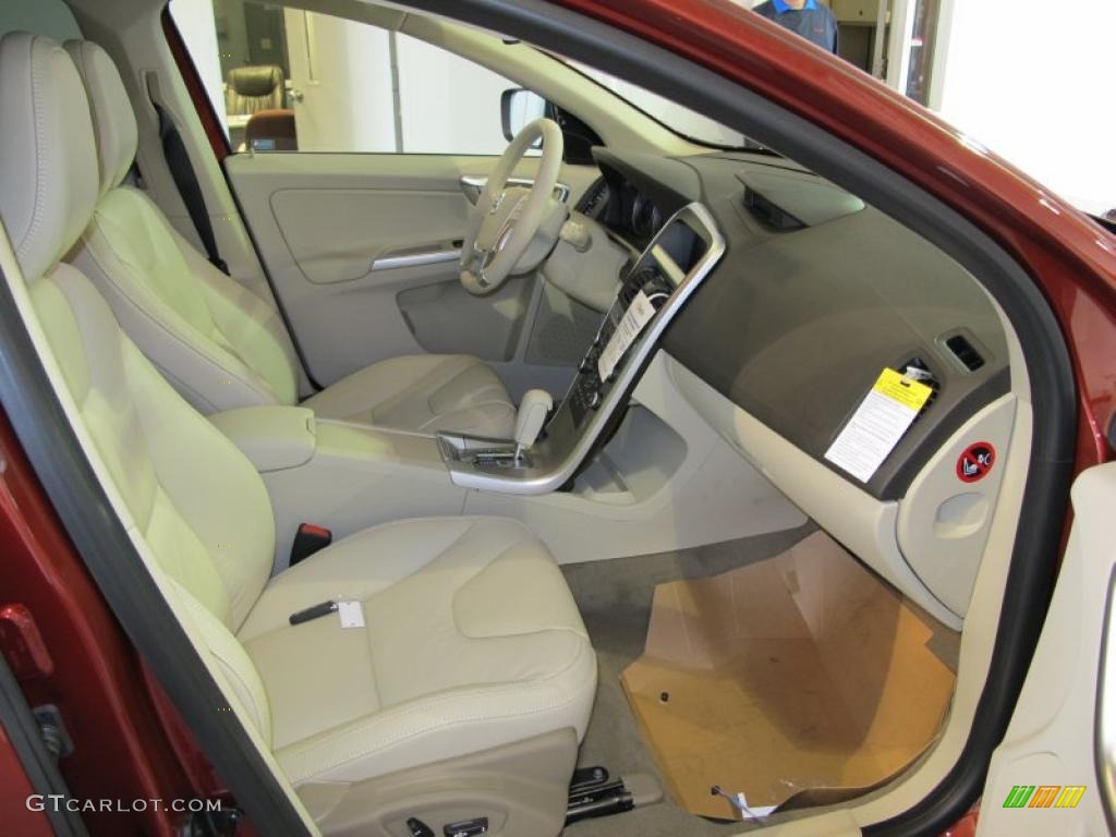 Sandstone Beige Interior 2011 Volvo XC60 3.2 Photo #39129935