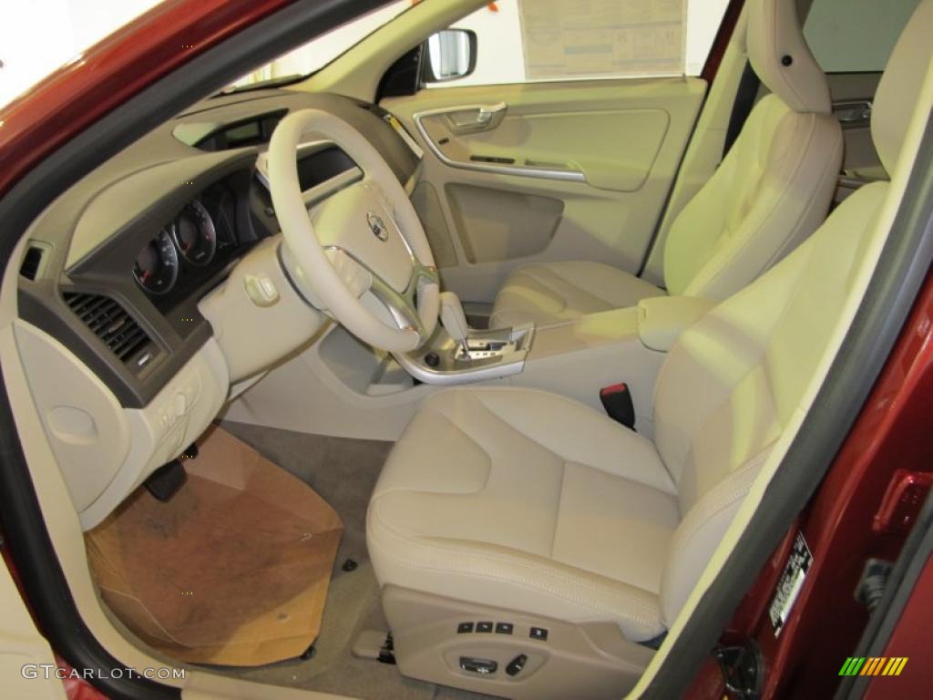 Sandstone Beige Interior 2011 Volvo XC60 3.2 Photo #39129999