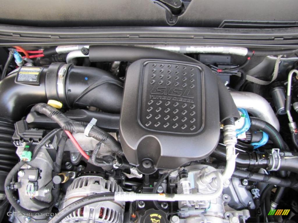 2008 GMC Sierra 3500HD SLE Crew Cab 4x4 Engine Photos