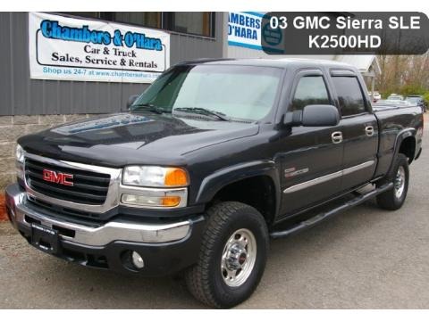 2003 GMC Sierra 2500HD SLE Crew Cab 4x4 Data, Info and Specs