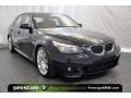 Jet Black 2008 BMW 5 Series 550i Sedan Exterior
