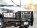 2007 Brilliant Black Crystal Pearl Dodge Ram 3500 Laramie Quad Cab 4x4 Dually  photo #13