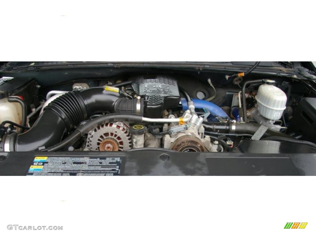 2003 Sierra 2500HD SLE Crew Cab 4x4 - Carbon Metallic / Dark Pewter photo #13