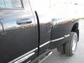 2007 Brilliant Black Crystal Pearl Dodge Ram 3500 Laramie Quad Cab 4x4 Dually  photo #19