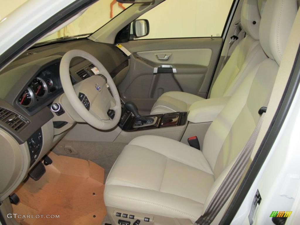 Beige Interior 2011 Volvo XC90 3.2 Photo #39130919