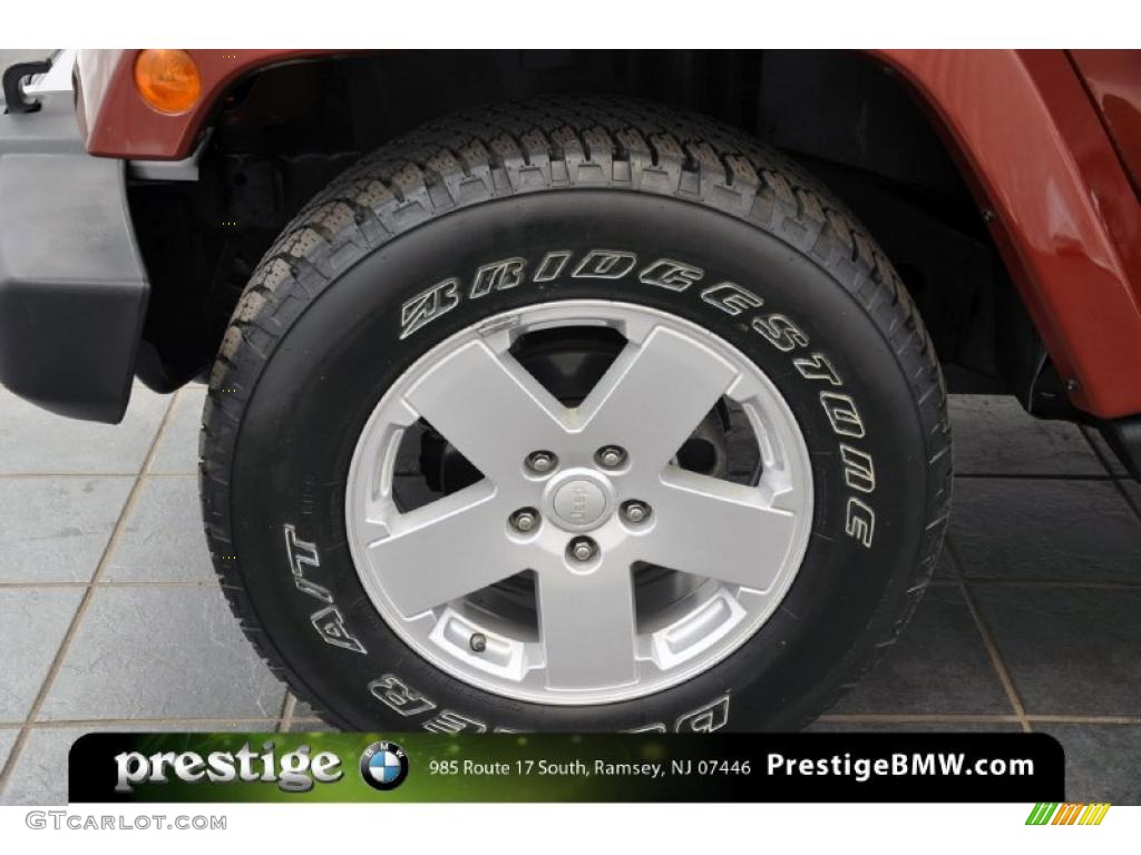 2008 Jeep Wrangler Unlimited Sahara 4x4 Wheel Photo #39130939