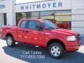 2005 Bright Red Ford F150 STX SuperCab 4x4  photo #1
