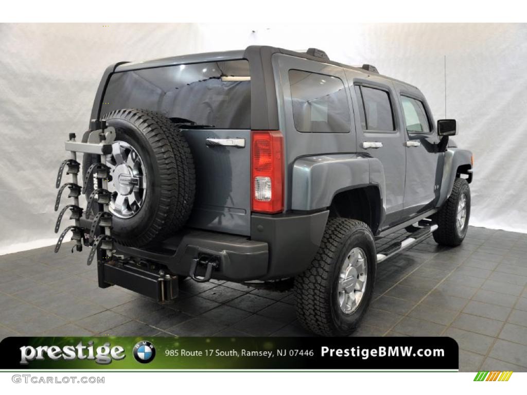 Slate Blue Metallic 2006 Hummer H3 Standard H3 Model Exterior Photo #39131311
