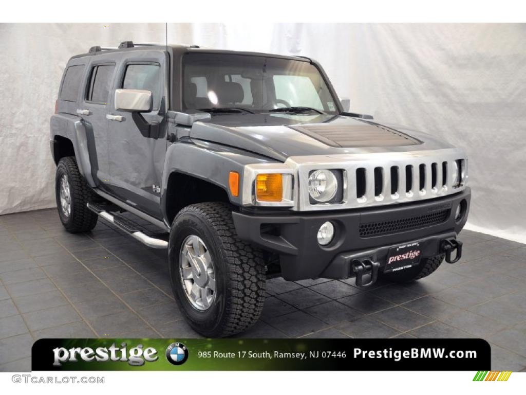 Slate Blue Metallic 2006 Hummer H3 Standard H3 Model Exterior Photo #39131363