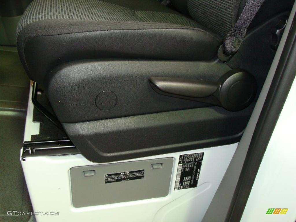 Black Interior 2010 Mercedes-Benz Sprinter 2500 Cargo Van Photo #39131391