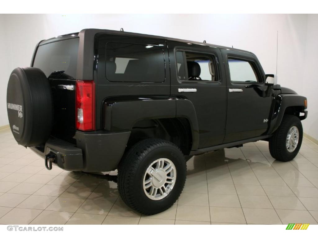 Black 2006 Hummer H3 Standard H3 Model Exterior Photo #39131643