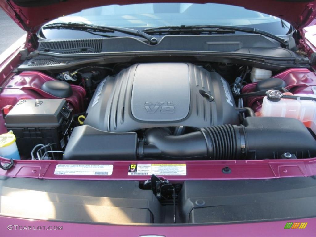 2010 Dodge Challenger R/T Classic Furious Fuchsia Edition 5.7 Liter HEMI OHV 16-Valve MDS VVT V8 Engine Photo #39132235