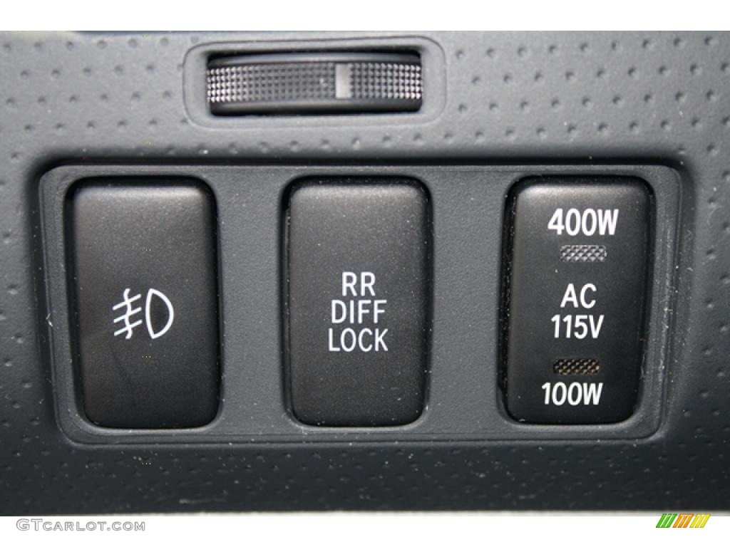 2008 Toyota Tacoma V6 TRD Double Cab 4x4 Controls Photo #39132959