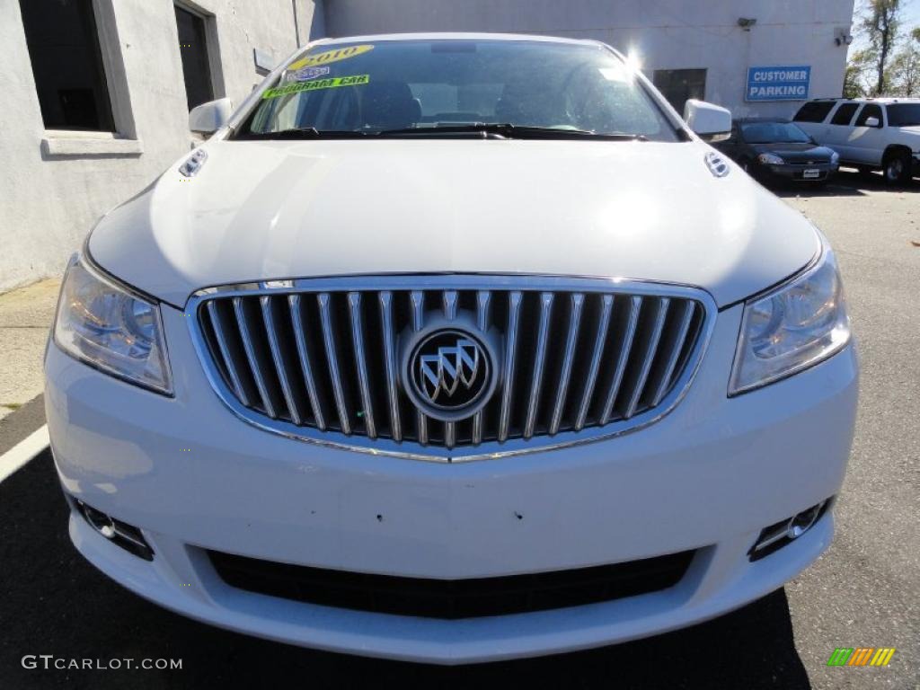 White Diamond Tricoat 2010 Buick LaCrosse CXL Exterior Photo #39133951