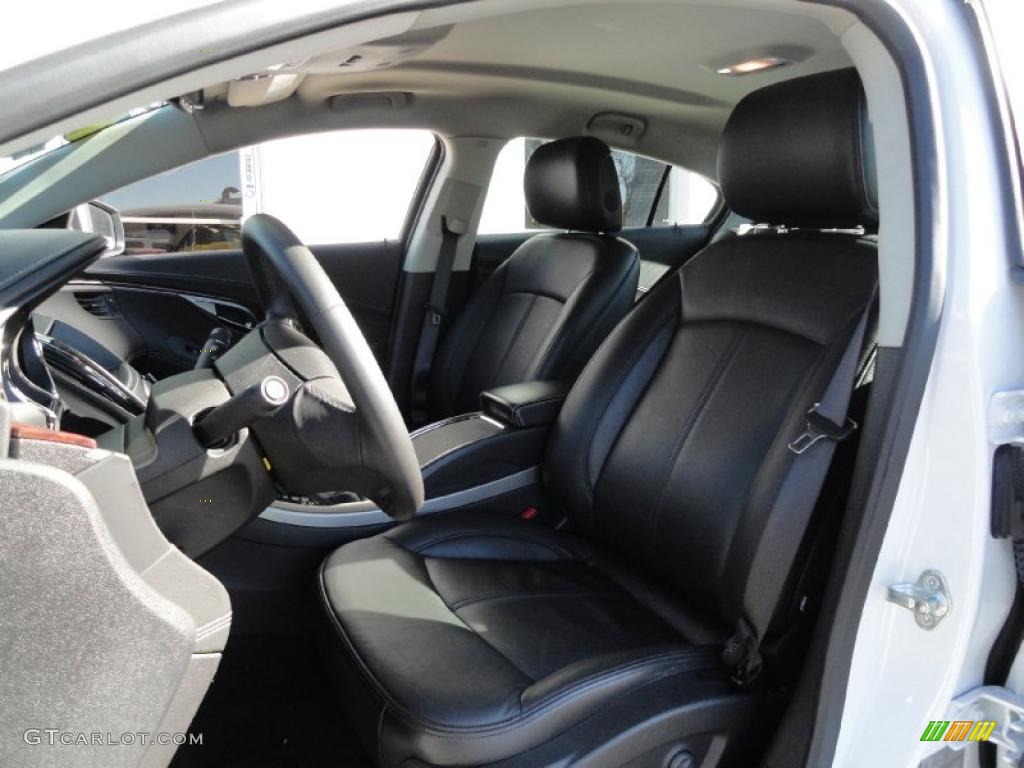 Ebony Interior 2010 Buick LaCrosse CXL Photo #39134063