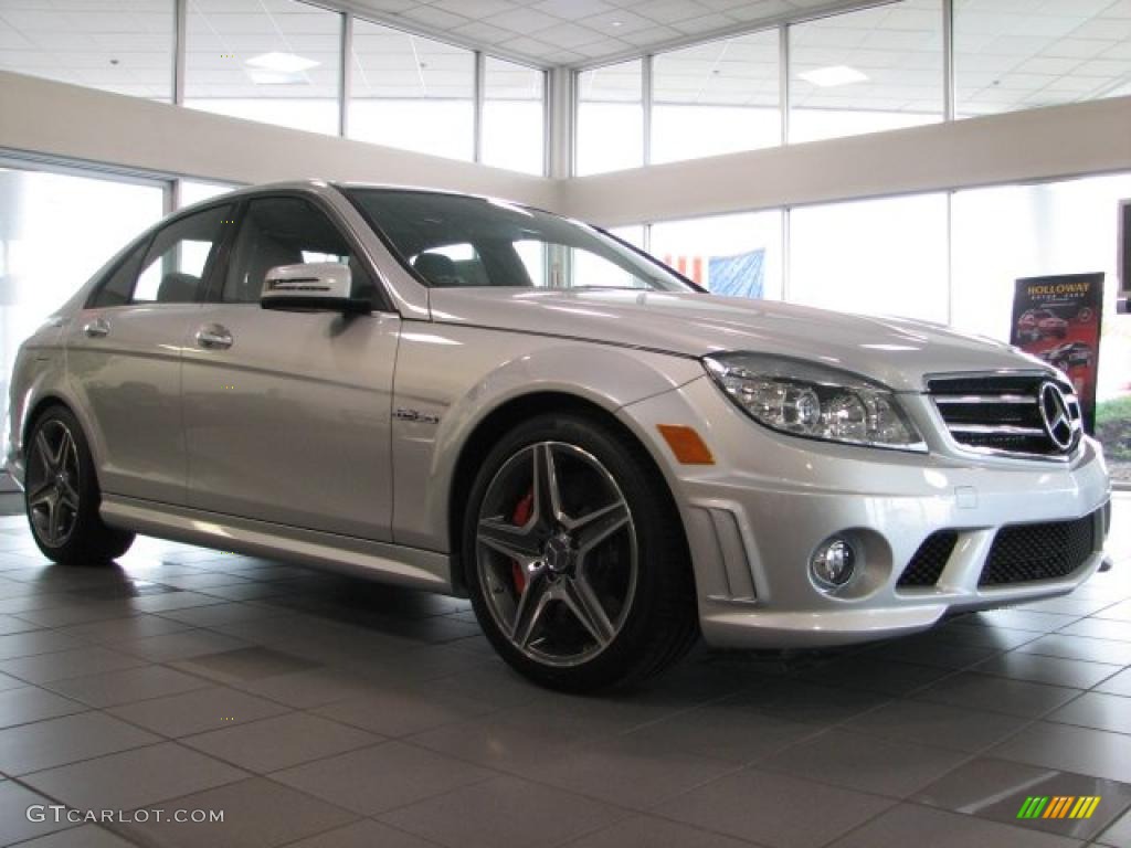 Iridium Silver Metallic 2011 Mercedes-Benz C 63 AMG Exterior Photo #39134131