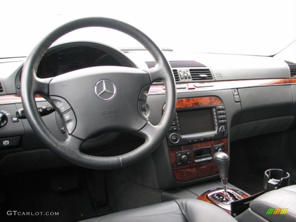 2004 S 500 Sedan - Brilliant Silver Metallic / Black photo #6