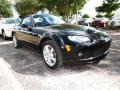 Brilliant Black 2007 Mazda MX-5 Miata Sport Roadster