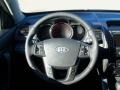 Black 2011 Kia Sorento SX V6 AWD Steering Wheel