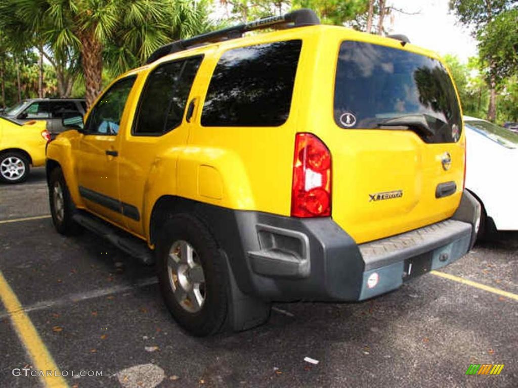 2006 Xterra X - Solar Yellow / Steel/Graphite photo #3