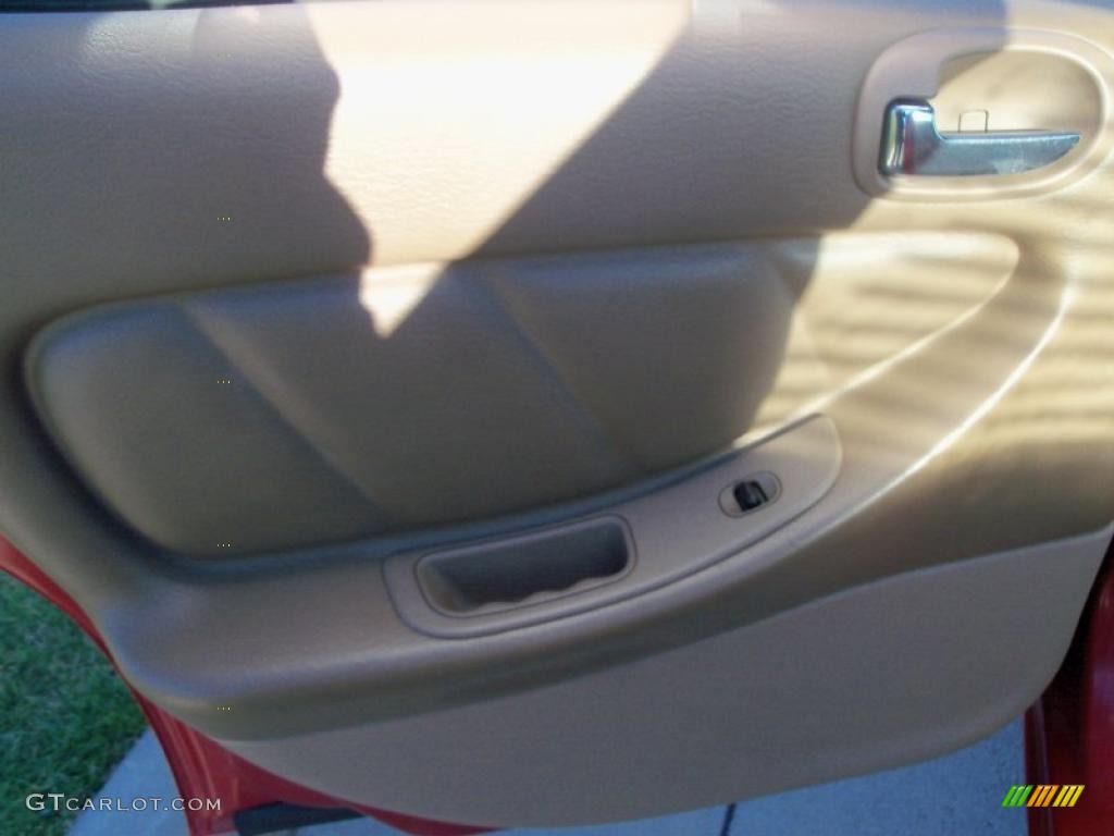 2003 Sebring LXi Sedan - Inferno Red Tinted Pearl / Sandstone photo #12
