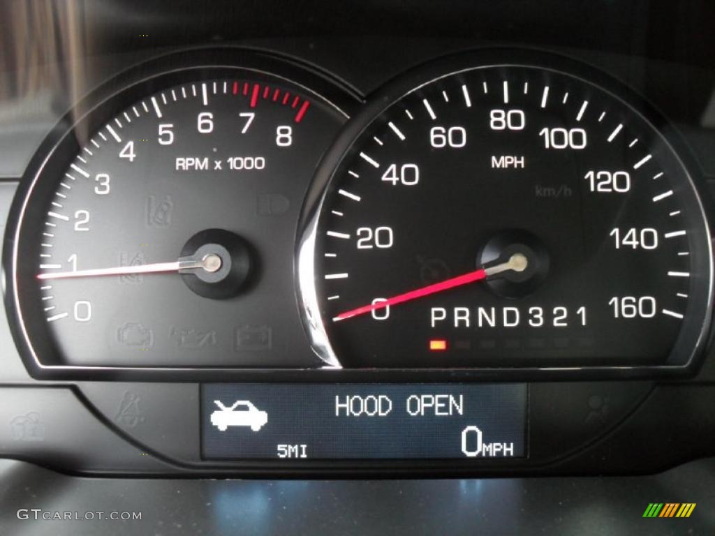 2011 Cadillac DTS Standard DTS Model Gauges Photo #39136730