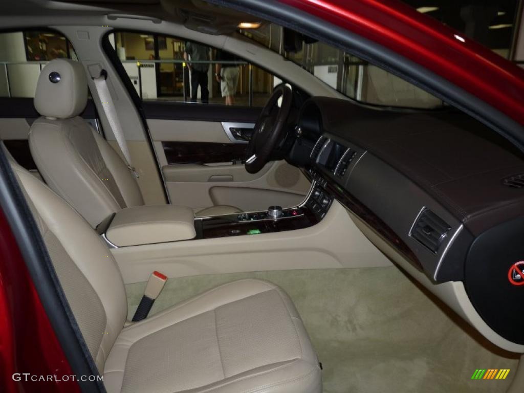 Barley Interior 2010 Jaguar XF Premium Sport Sedan Photo #39136846