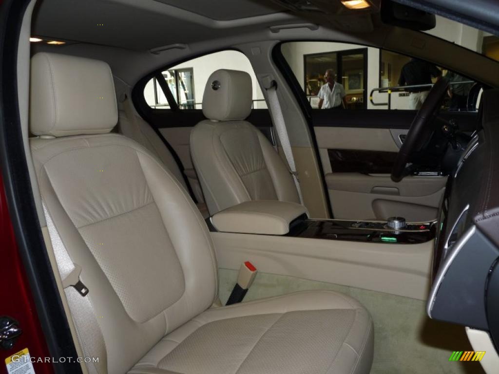 Barley Interior 2010 Jaguar XF Premium Sport Sedan Photo #39136862