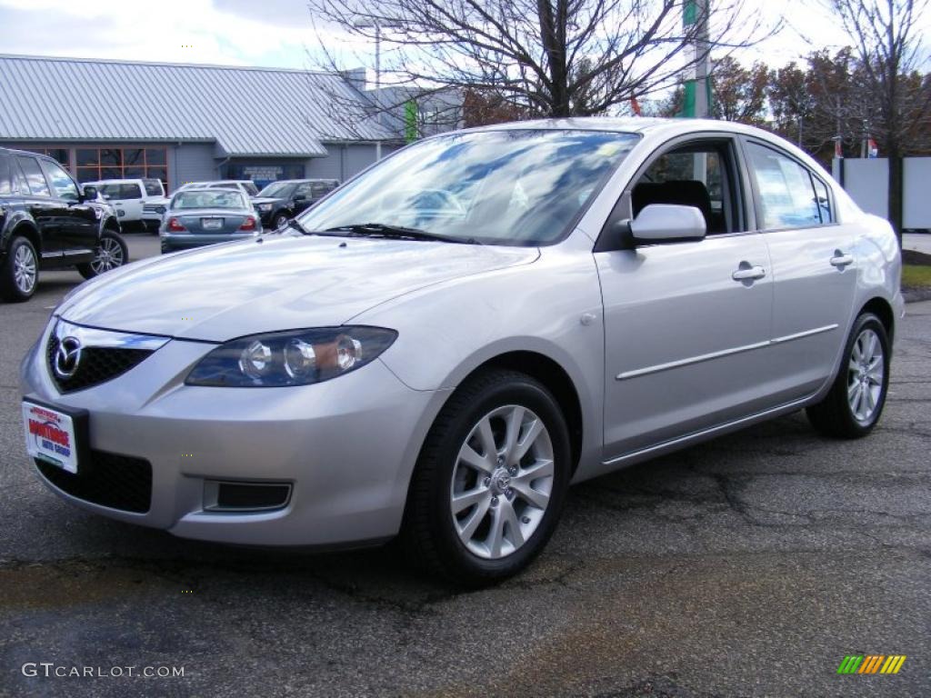 Sunlight Silver Metallic 2008 Mazda MAZDA3 i Touring Sedan Exterior Photo #39136990